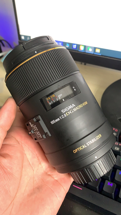 适马105mm2.8微距镜头