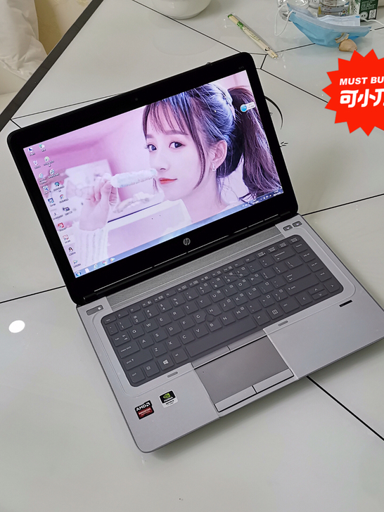 急转99新超薄款惠普四核独立显卡顶配笔记本...