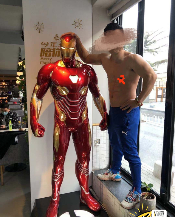 MK501：1漫威钢铁侠模型摆件手办漫威钢...