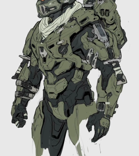 19-科幻机械CG插画(手工收集),仅供学...