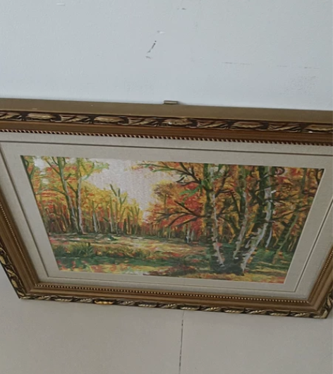 刺绣画二手物品售出不退不换。 感兴趣的话点...