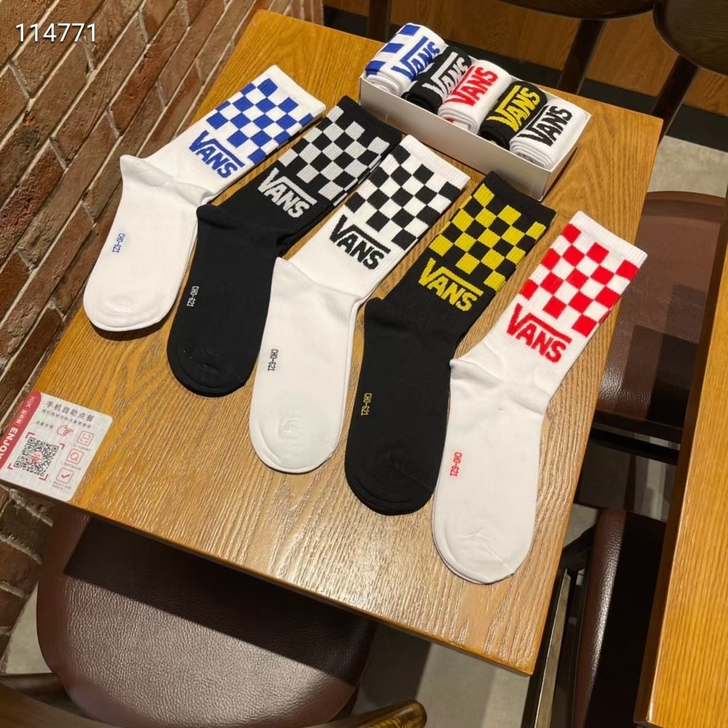 潮牌套袜 耐克斐乐 万斯