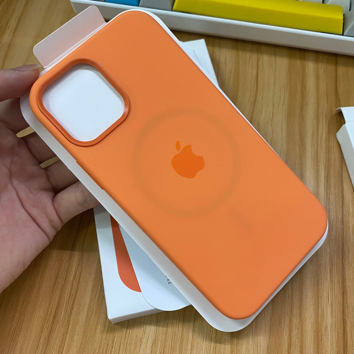 苹果12手机壳液态硅胶原装材质iphone...