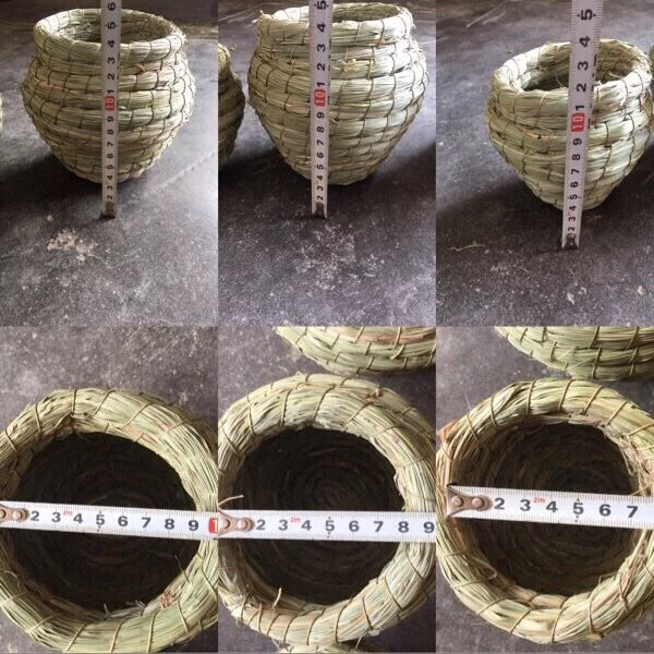 鸟窝草编材料分为，稻草和毛草。毛草比稻草结...