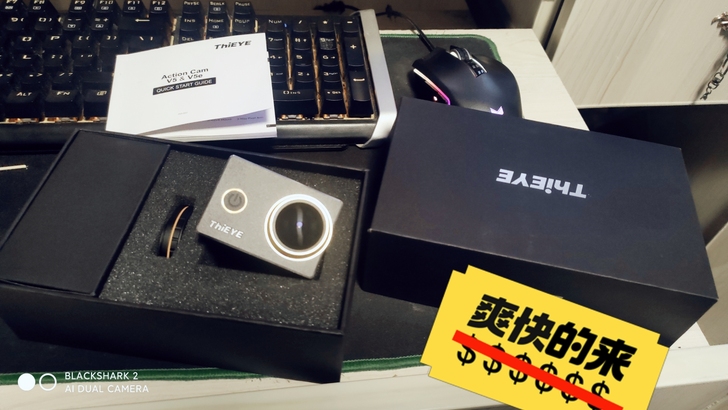 便宜出售ThiEY运动相机，外贸全是英文，...