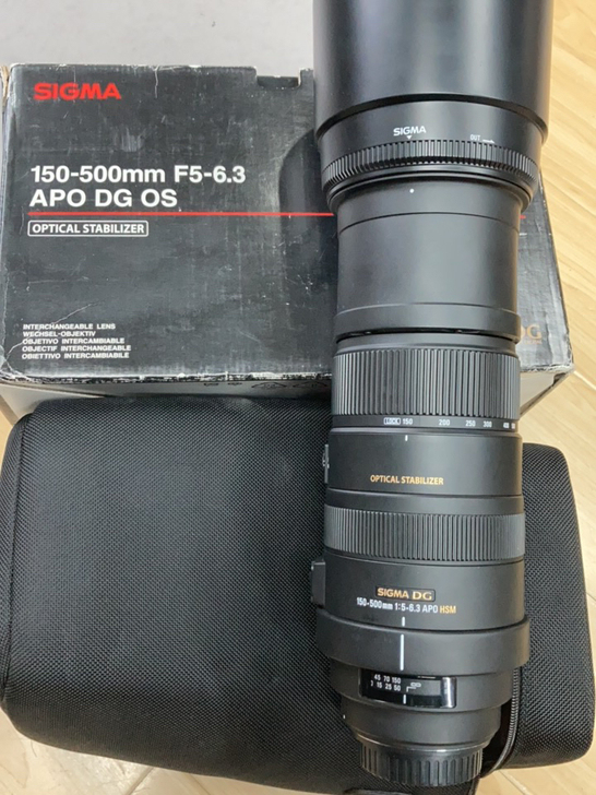 适马150-500mm 佳能口 防抖os