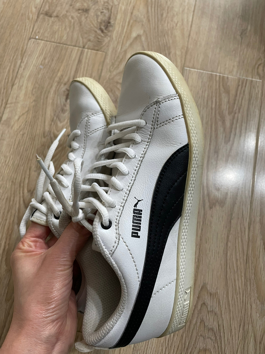正品Puma 彪马女款小白鞋 37码