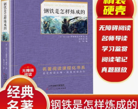 钢铁是怎样炼成的精装版 教材配套阅读初中生...