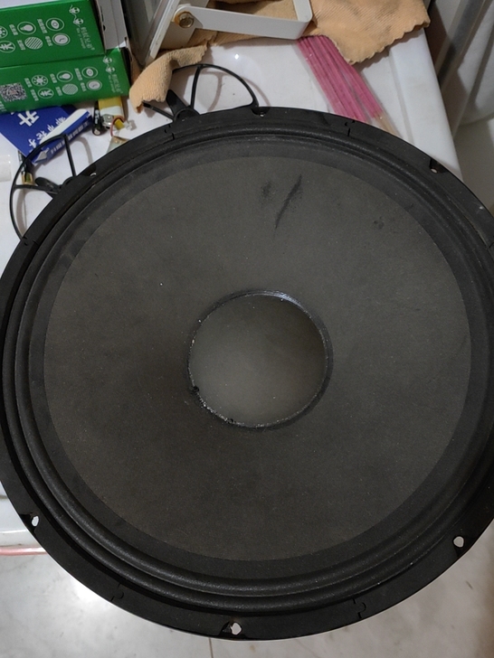十五寸低音喇叭，正常出声。170磁，低音喇...