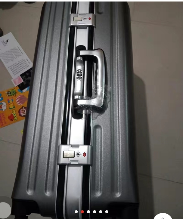 包邮加厚铝框行李箱旅行箱拉杆箱20寸拉杆箱...