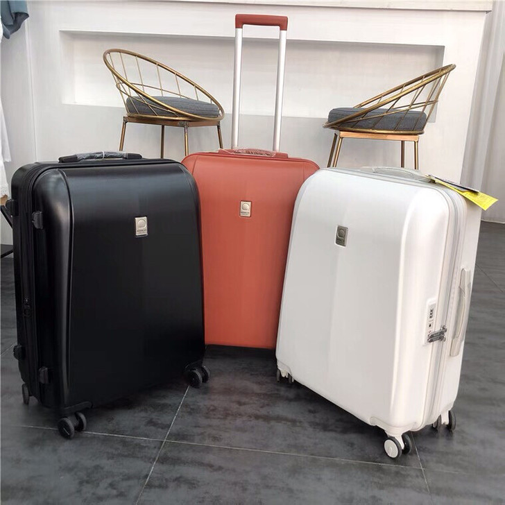 出口曰本MARR双层拉链可放大拉杆箱旅行箱...