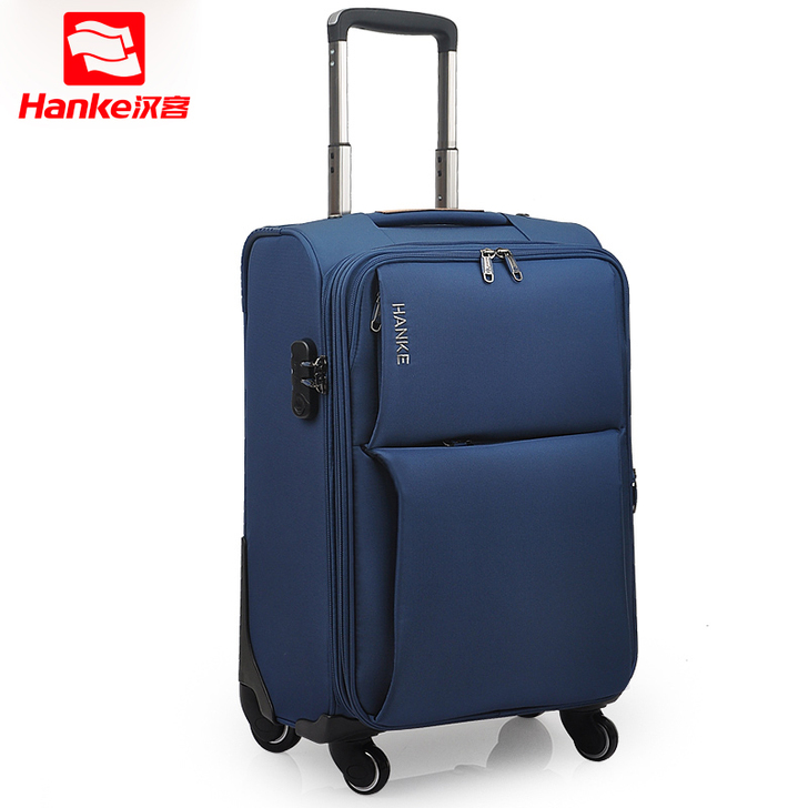 汉客镇店之宝 拉杆箱万向轮牛津布旅行箱密码...