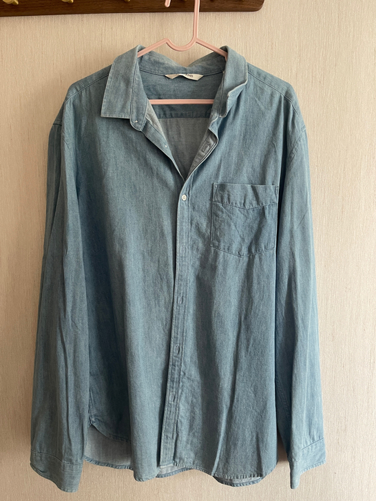 杰克琼斯男士牛仔衬衫