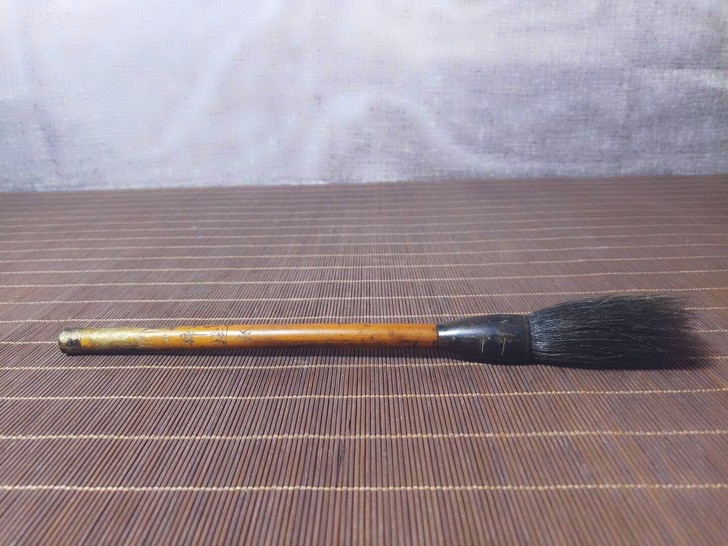 清代文房四宝。毛笔