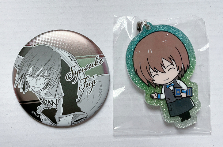 现货 网球王子 不二周助 浮雕吧唧 捆挂件...