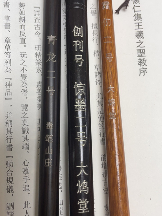 毒笔山庄苍狼六号，纯狼毫，规格约0.22C...