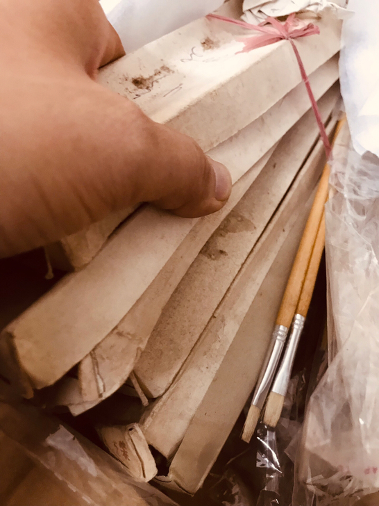 80年代毛笔库存，很多很多。有需要的留言，...