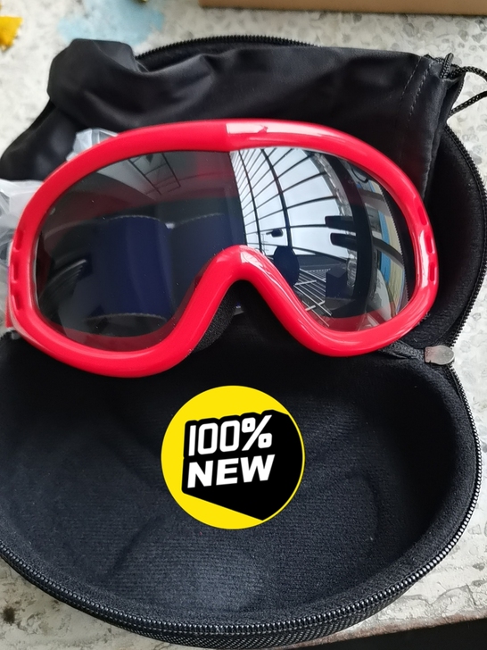 全新 全新 全新户外滑雪眼镜防尘防风镜护目...