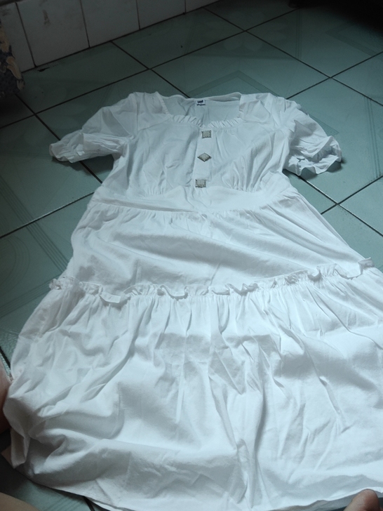 乖一点舒服棉布连衣裙穿过3次，下5单包邮