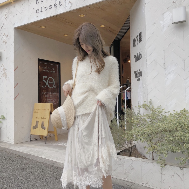 acaine2018秋季复古港味温柔仙女风...