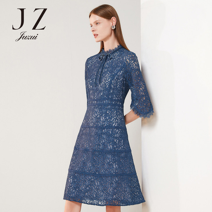 JUZUI/玖姿官方旗舰店2019秋季新款...