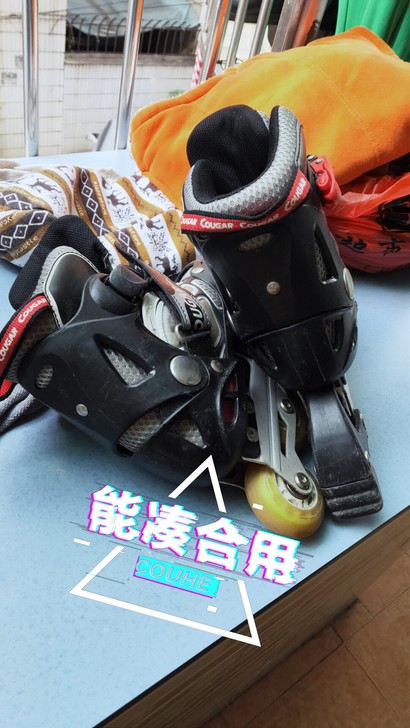 美洲狮轮滑鞋，28-31码，成色一般。