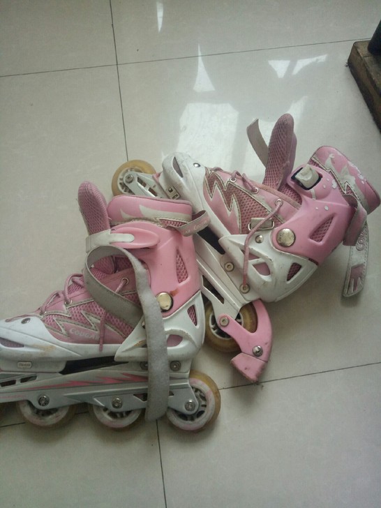 美洲狮旱冰鞋，八九成新，就是有点脏，别的啥...