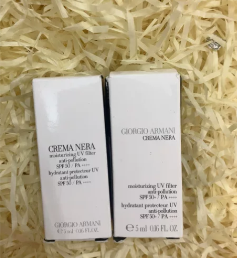 49/包邮阿玛尼黑钥匙至臻奂颜防晒隔离乳5...