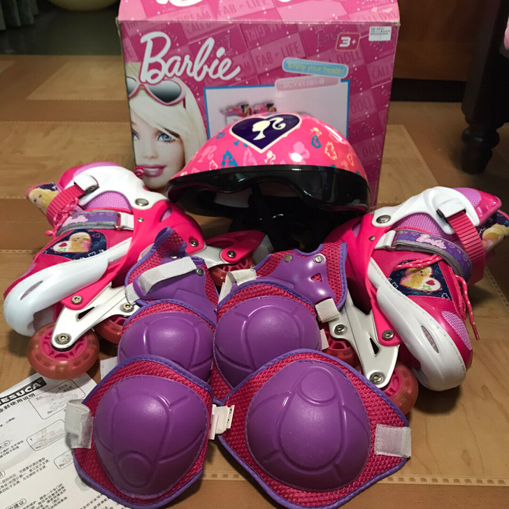 MESUCA麦斯卡芭比旱冰鞋套装
