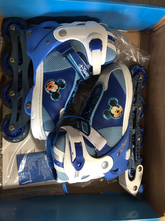 品牌型号：麦斯卡米奇蓝色动力旱冰鞋/轮滑鞋