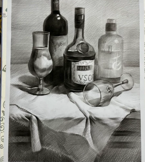 好质量素描作品定制 欢迎咨询问价 感兴趣的...