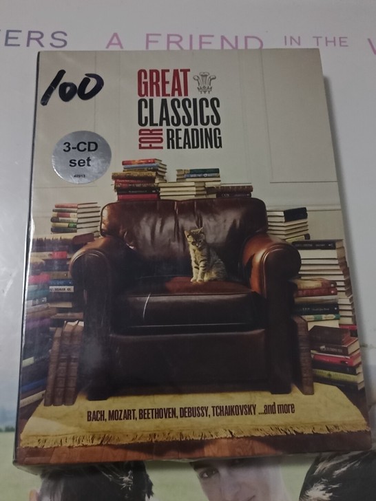 阅读的音乐,精选集,古典音乐。全新未拆封。...