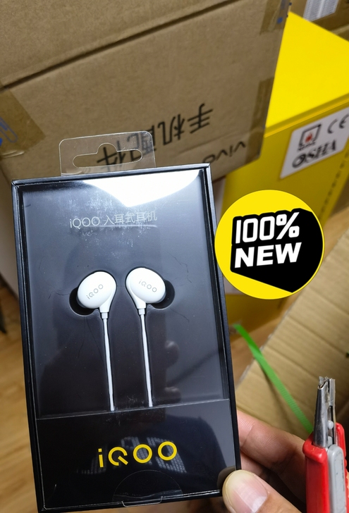 全新原封iqoo typec 版耳机入耳式...
