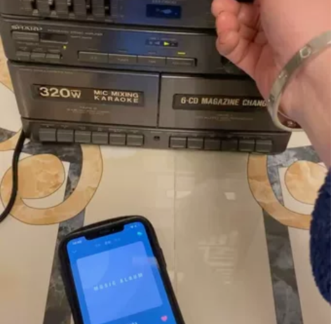 夏普 SHARP 6碟CD 双卡座 收音 ...