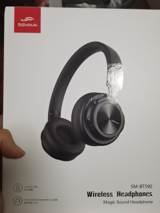 SENMAI蓝牙耳机  朋友送的蓝牙耳机，...