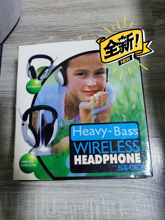 全新 Dotman 无线头戴耳机，带FM调...