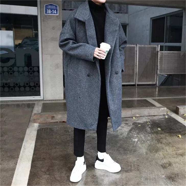 瓦袖 风衣 一次没穿过 大了