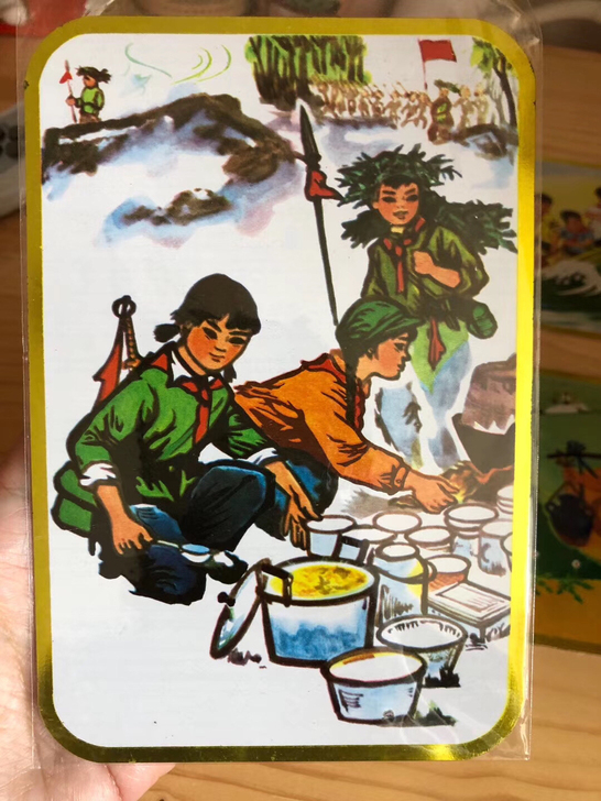 老垫板 老铁皮画文革时期垫板 包老包真品像...