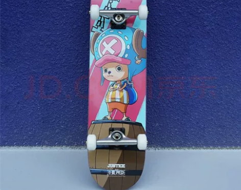 沸点Justice航海王正品联名滑板 男女...