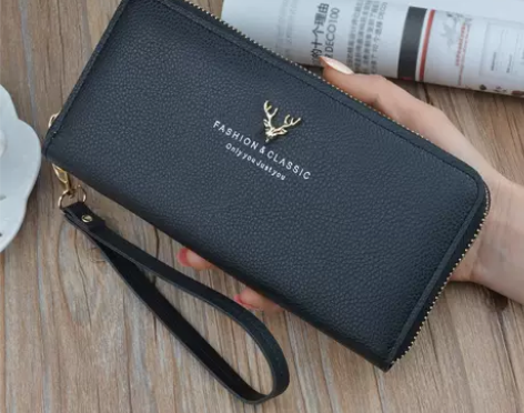 女士钱包 钱包女士手拿包女长款长款大容量皮...