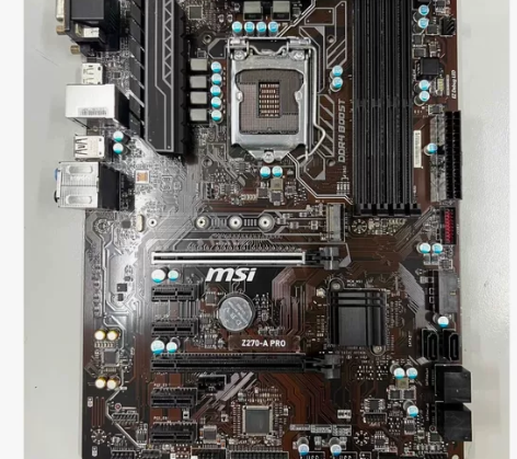 自用微星z270a-pro功能完好,无拆无...