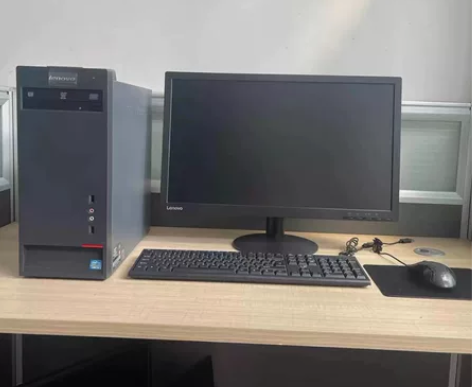 联想品牌机台式办公电脑，日常家用公司办公首...