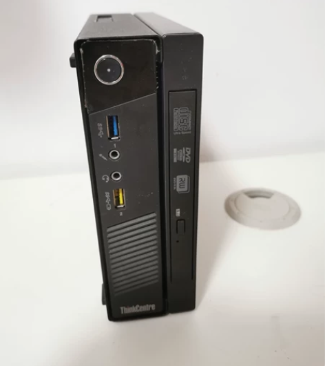 联想4500Q迷你台式机，八成新。 带光驱...