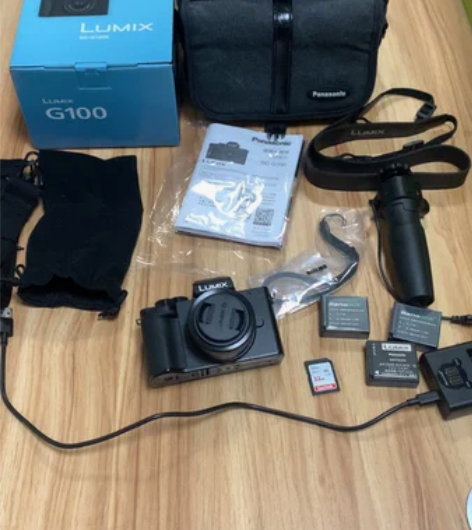 松下G100K微单套机vlog拍摄4K数码...