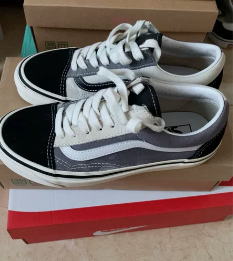 正品vans，帆布鞋，尺码36.5 喜欢拼...
