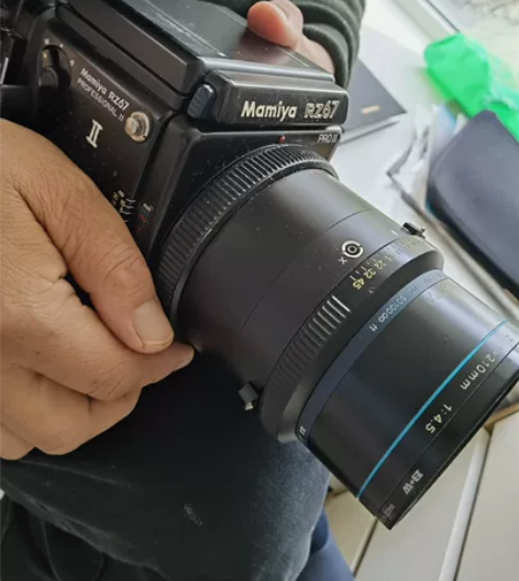 Mamiya玛米亚RZ67二型，带210蓝...