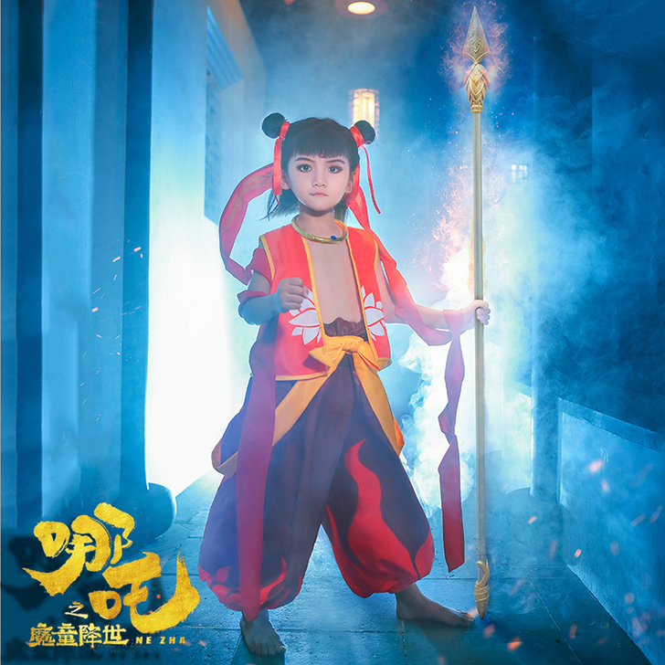 哪吒之魔童降世哪咤cos服装三太子cosp...
