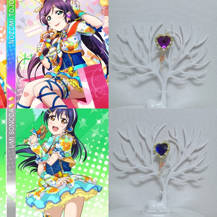 lovelive偶像觉醒卡缪斯全员宝石耳麦
