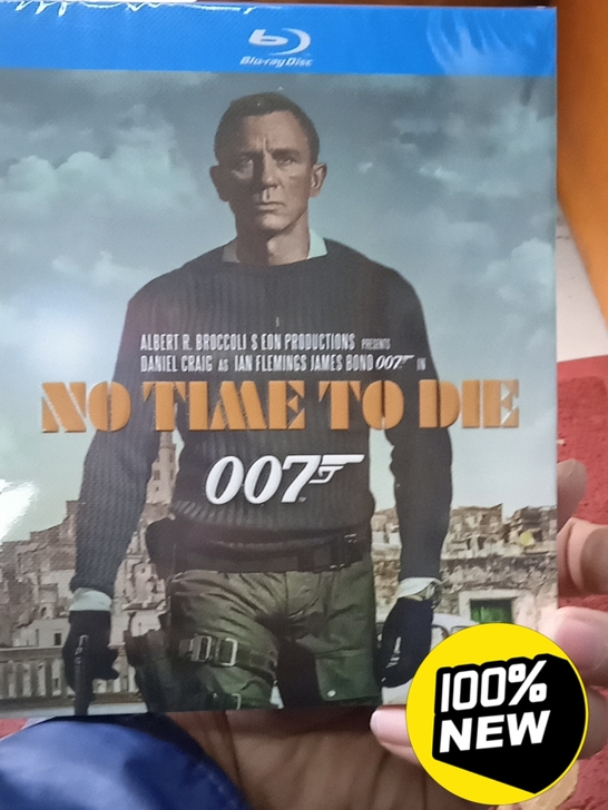 蓝光碟 007无暇赴死 全新盒装未拆封