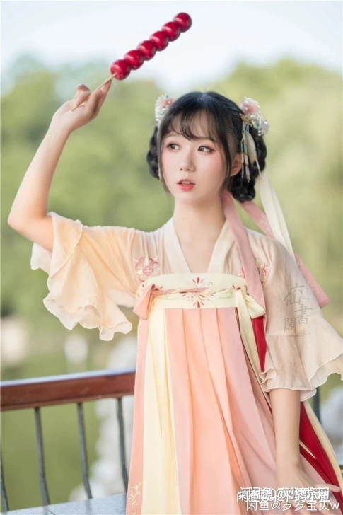 【加购】六仙书阁小桃红汉元素